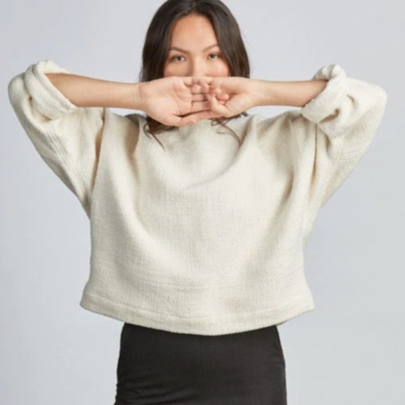Jamie + The Jones Sweaters - Jamie + The Jones Heavyweight T Sweater